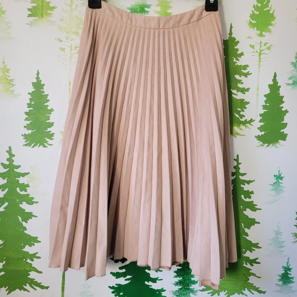 Bar III Pleated Skirt.